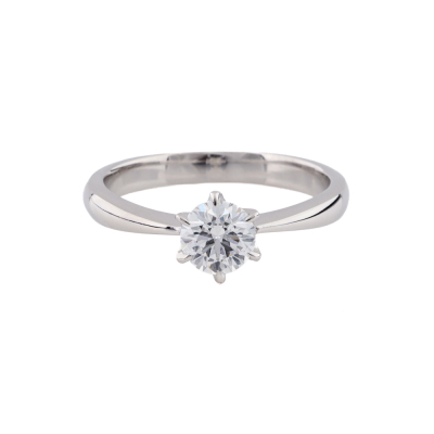 0.55ct Diamond Solitaire Platinum Ring
