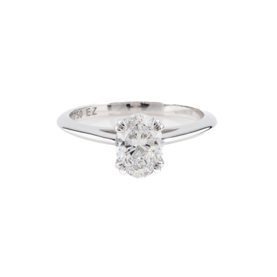 1.00ct Diamond Solitaire Ring GIA D VS1