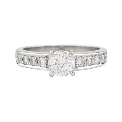 0.46ct Centre Diamond Solitaire Ring