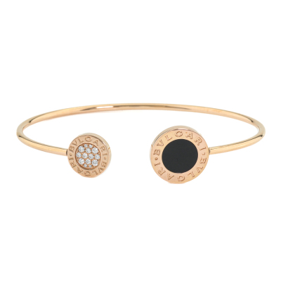 Bvlgari Bvlgari Onyx & Diamond Bracelet