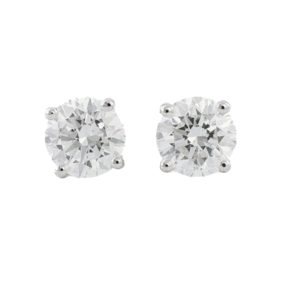 1.21ct Diamond Studs GIA D SI1