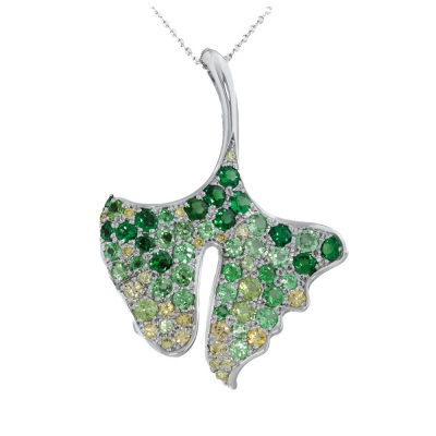 8.5mm Pearl, Multicolour Gemstones Pendant