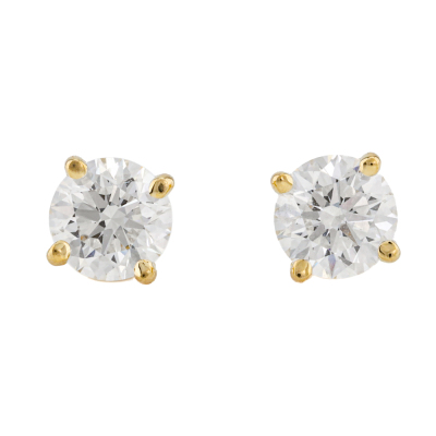 0.80ct Diamond Studs GIA DVS1& E VS2