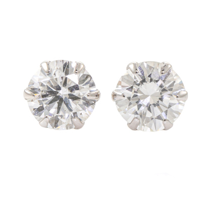 0.81ct Diamond Stud Earrings