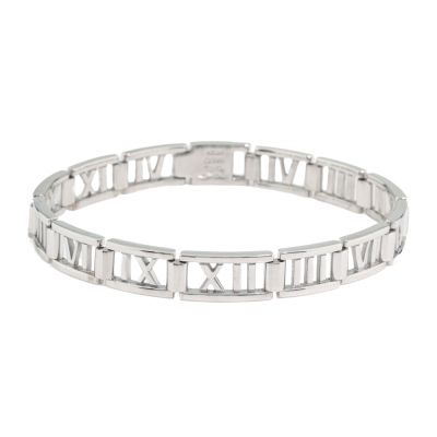 Tiffany & Co Atlas Roman Numeral Bracelet