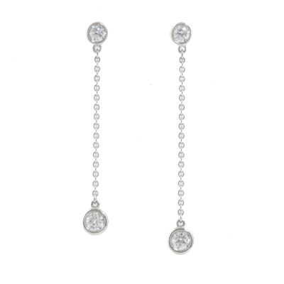 Tiffany & Co Diamonds by the Yard Earrings