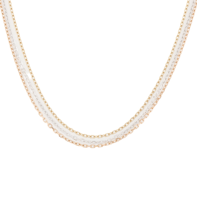 Cartier Trinity Tricolour Chain Necklace