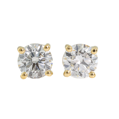 0.78ct Diamond Studs GIA G SI1