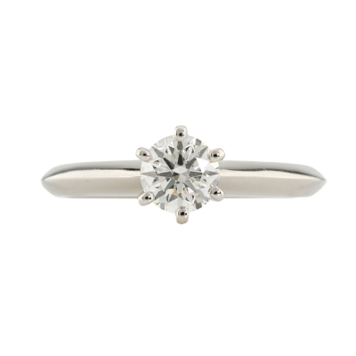 Tiffany & Co Solitaire Ring 0.37ct I VS1