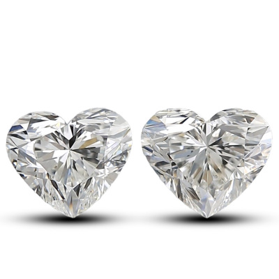 2.00ct Loose Pair of Diamonds GIA H VS2, G SI1