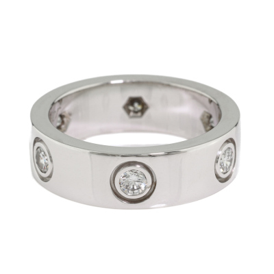 Cartier Love Ring Diamond Classic Model
