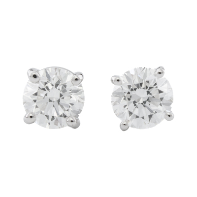 0.82ct Diamond Studs GIA E VS2