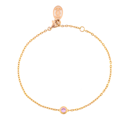 Cartier D Amour Bracelet Pink Sapphire