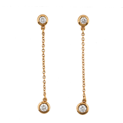 Tiffany & Co Diamonds by the Yard Drop Earrings