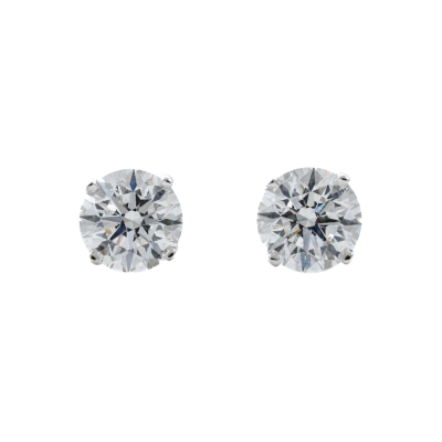 0.94ct Diamond Studs GIA D SI1