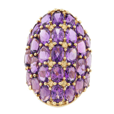 10.00ct Amethyst Ring