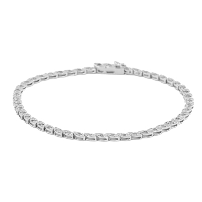 1.00ct Diamond Tennis Bracelet 18ct Gold