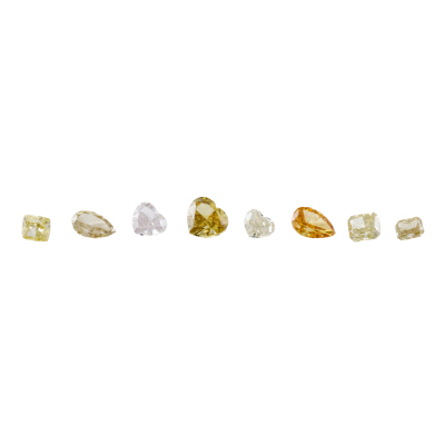 1.93ct Loose Parcel Multicolour Diamond