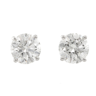 2.00ct Diamond Studs GIA D VVS1
