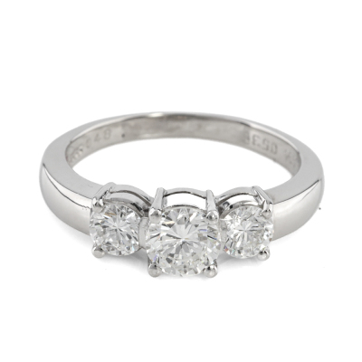 2.00ct Diamond Trilogy Ring
