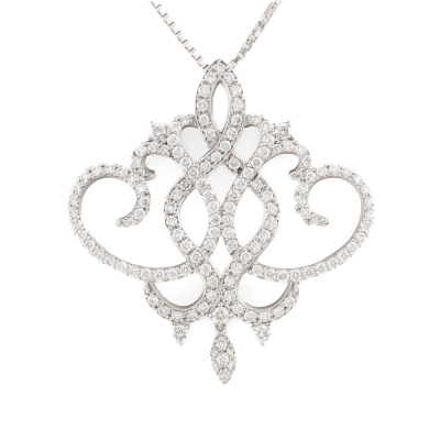 1.40ct Diamond Dress Pendant