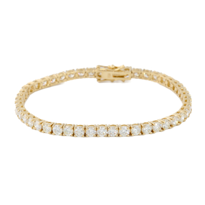 8.70ct Round Diamond Tennis Bracelet