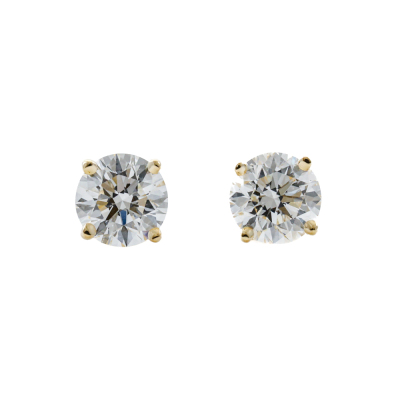 1.00ct Diamond Studs GIA D SI1