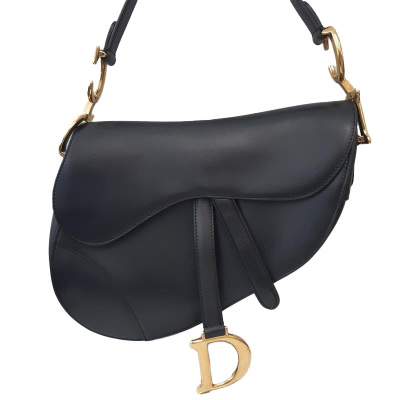 Christian Dior Saddle Bag Black
