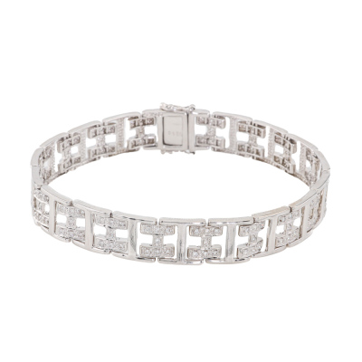 1.50ct Diamond Bracelet, 18ct 22.4 Grams