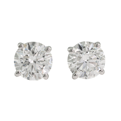 0.88ct Diamond Studs GIA E SI1