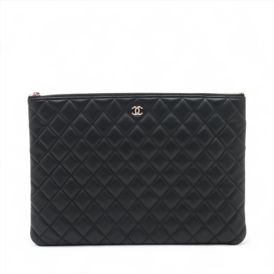 Chanel Large O Case Clutch