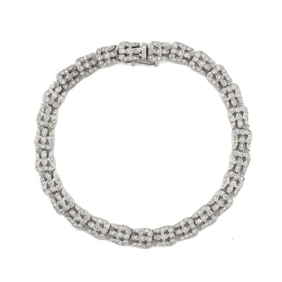 1.75ct Diamond 18ct Gold Bracelet