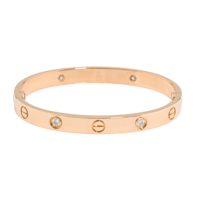 Cartier Love bracelet, 4 Diamonds