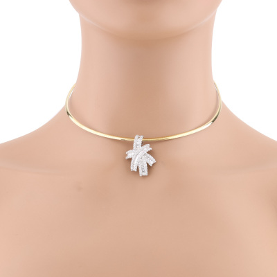 1.50ct Diamond Pendant 18ct Gold 16.4g