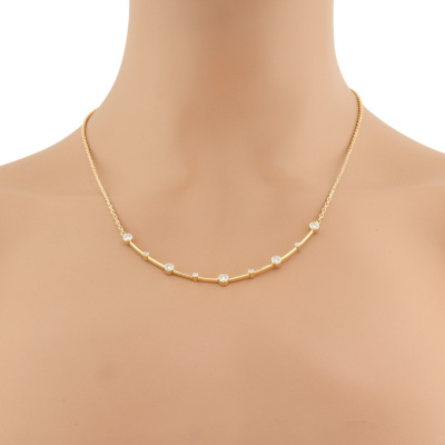 1.00ct Diamond 18ct Gold Necklace