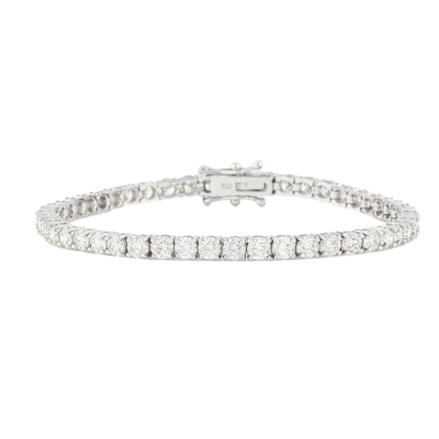 7.73ct Diamond Tennis Bracelet