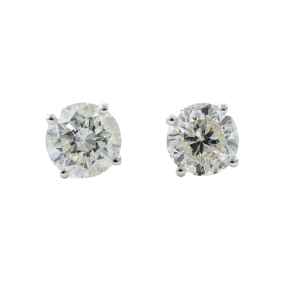 2.04ct Diamond Studs
