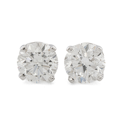 1.00ct Diamond Studs GIA D SI1*