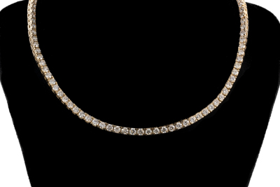 5.71ct Round Diamond Tennis Necklace*
