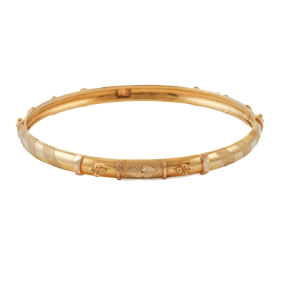 20ct Yellow Gold Bangle 11.0g*