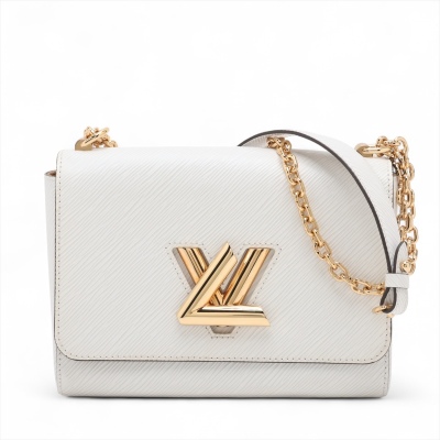 Louis Vuitton Twist MM in White*