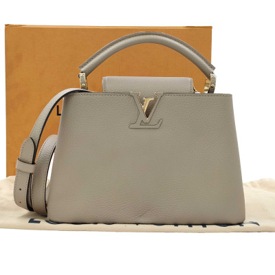 Louis Vuitton Capucines BB in Galet*