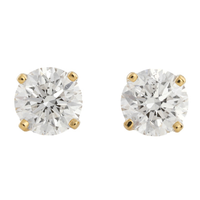 0.91ct Diamond Studs GIA D SI2*