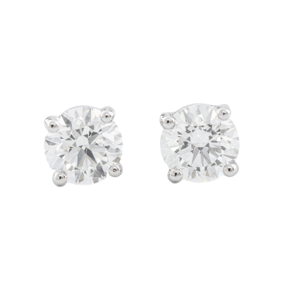 1.05ct Diamond Studs GIA D VVS2