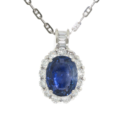 4.71ct Unheated Sri Lankan Sapphire GIA