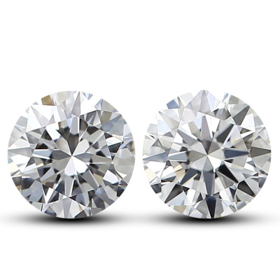 1.00ct Loose Pair of Diamonds GIA D IF