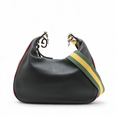 Gucci Attache 2Way Shoulder Bag Black