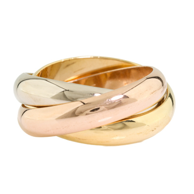 Cartier Trinity Ring, Medium Model 10.8g