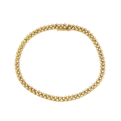 2.00ct Diamond Bracelet 18ct Yellow Gold