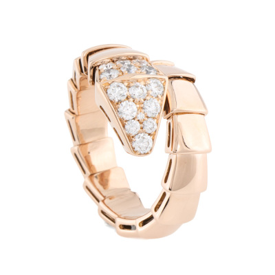 Bvlgari Serpenti Viper Diamond Ring